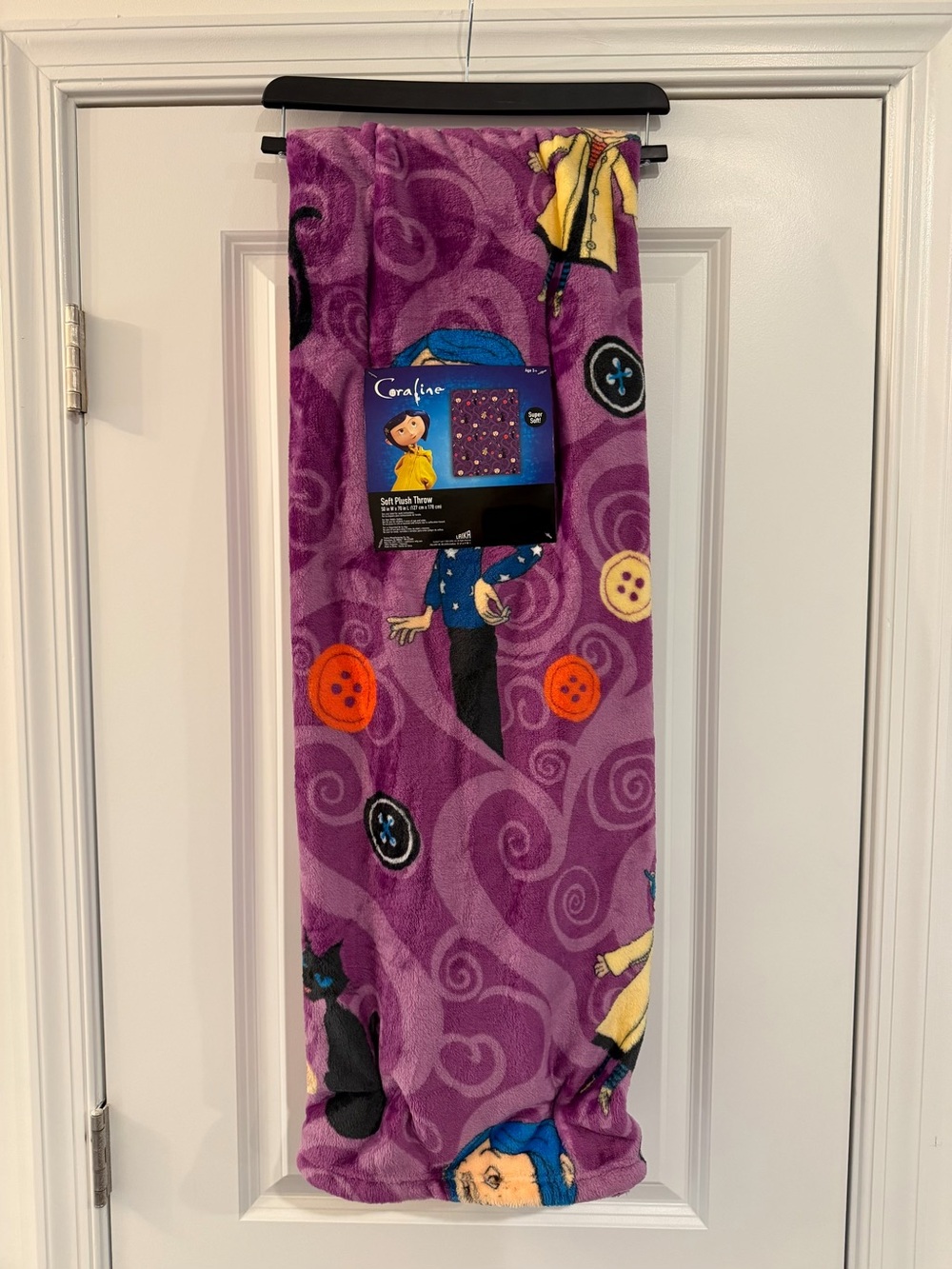Coraline Plush Throw